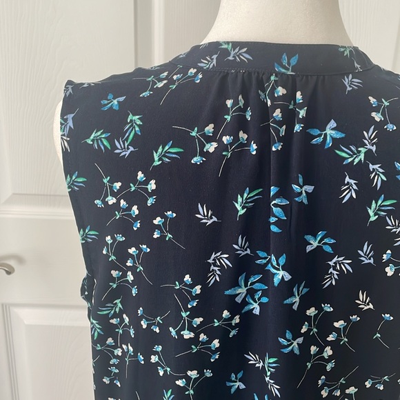 Banana Republic Sleeveless Floral Dropwaist Dress - Picture 6 of 7